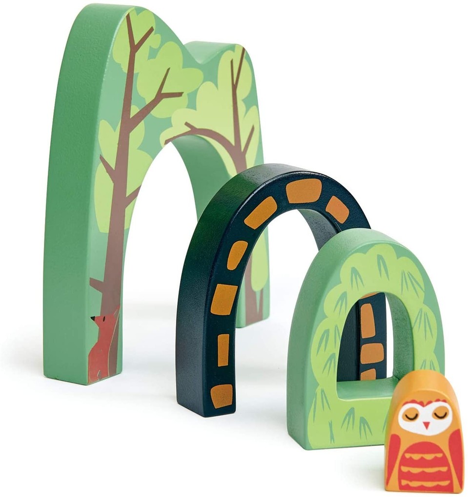 Tender leaf Toys - Eisenbahnzubehör Wald-Tunnel