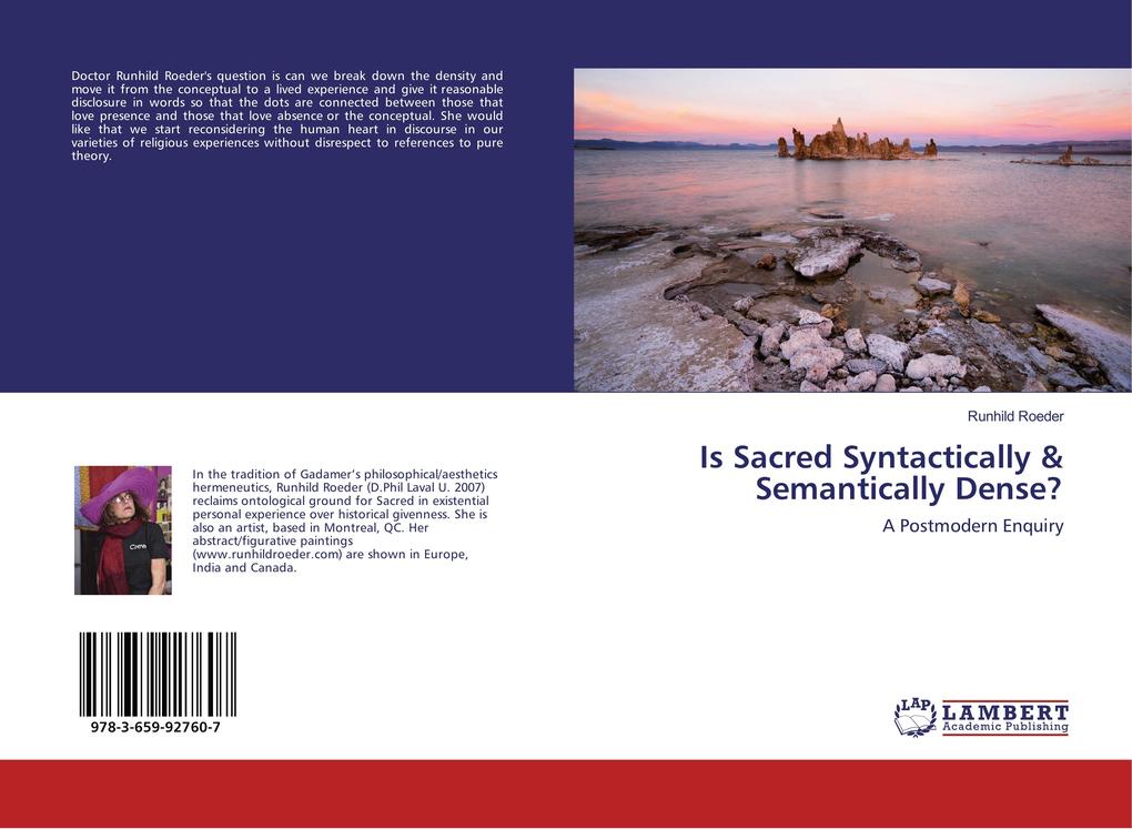 Is Sacred Syntactically & Semantically Dense?