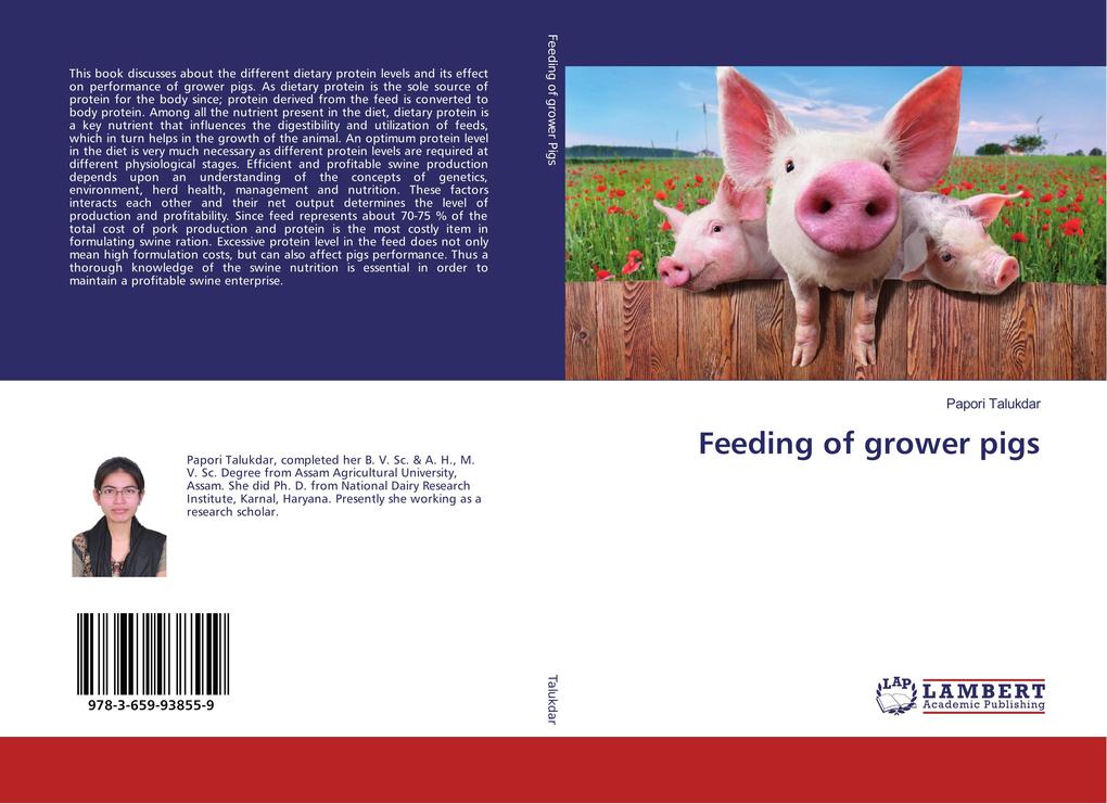 Feeding of grower pigs