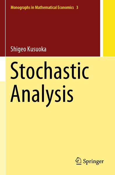 Stochastic Analysis