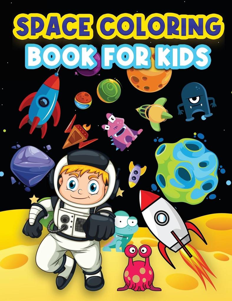 Image of Space Coloring Book For Kids