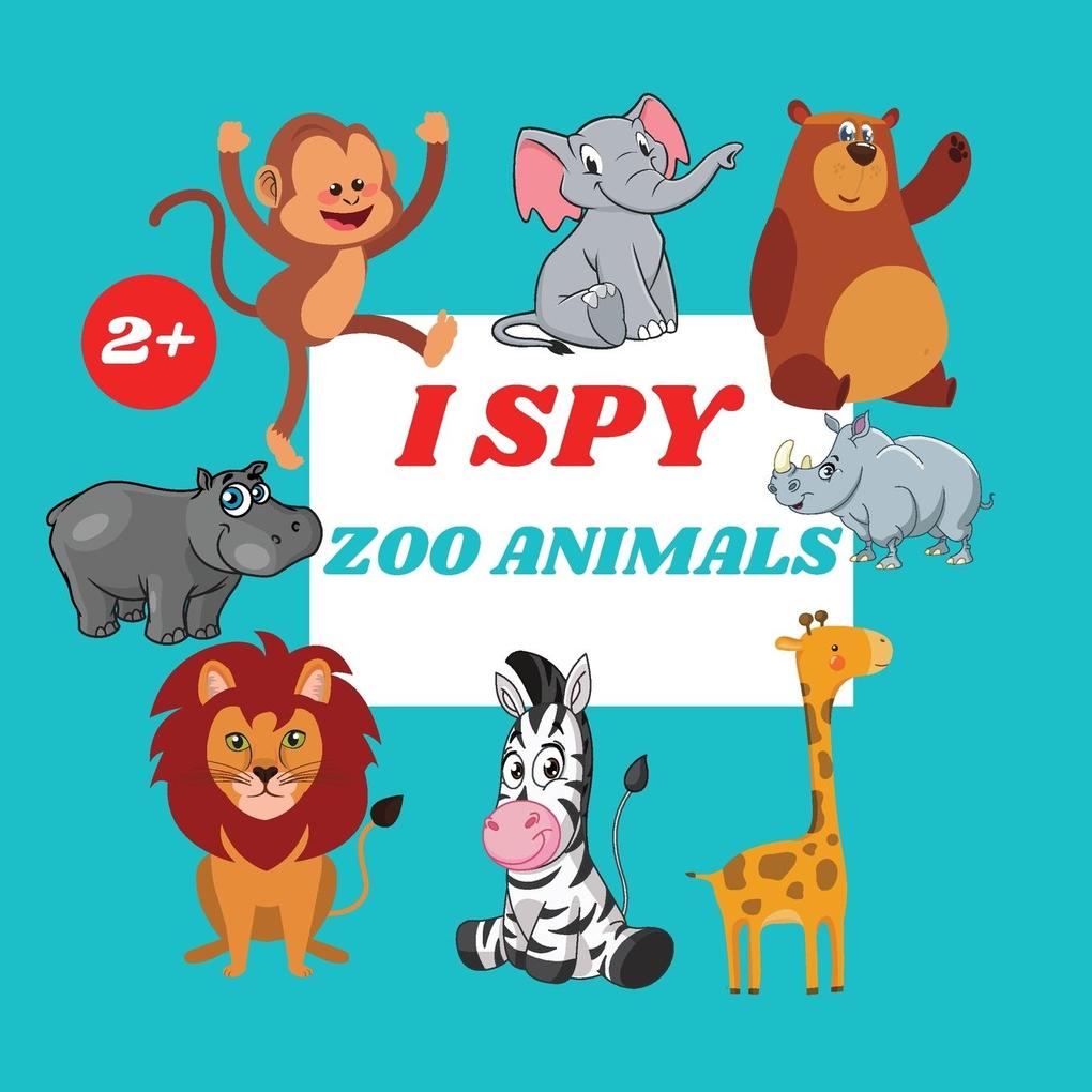 I Spy Zoo Animals Book For Kids