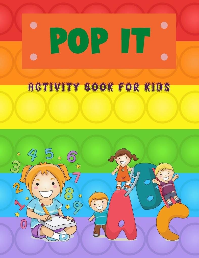 Image of Pop It Activity Book For Kids