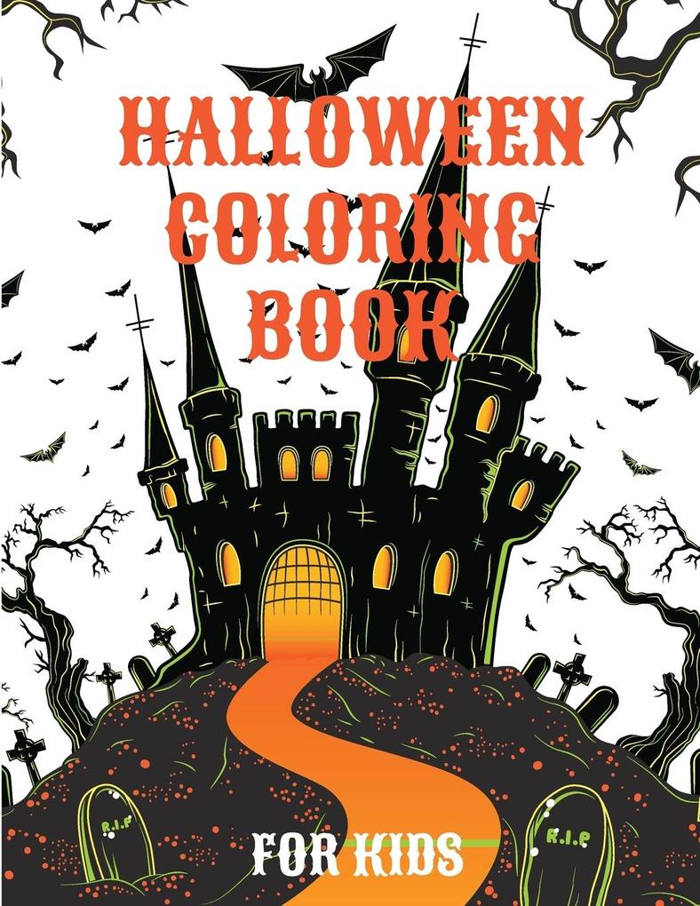 Image of Halloween Coloring Book