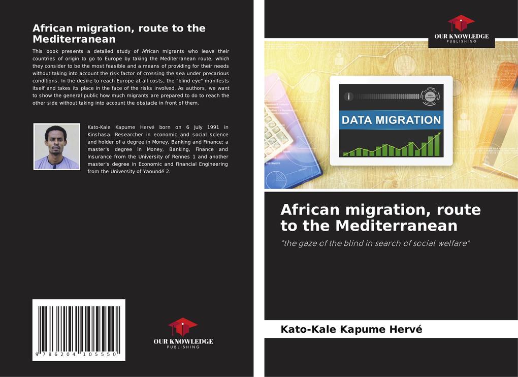 African migration route to the Mediterranean