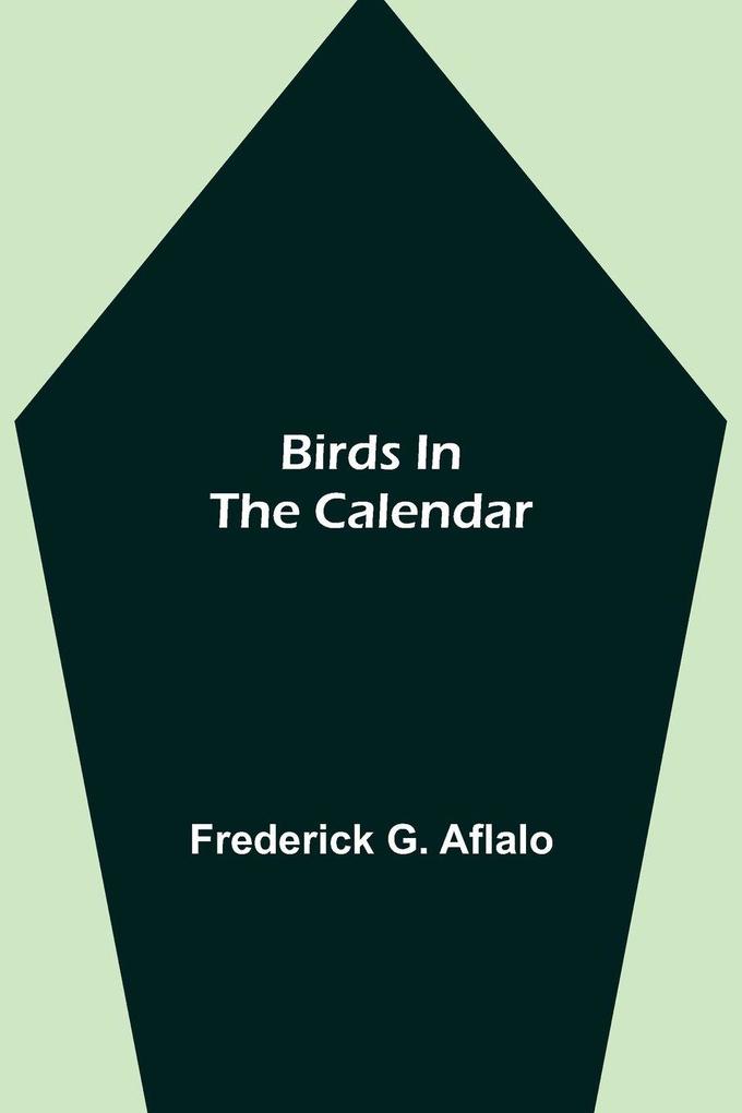 Birds in the Calendar