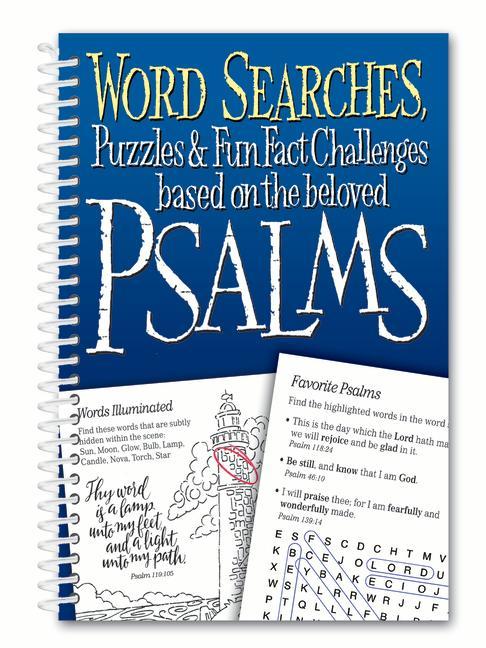 Word Searches Puzzles & Fun Facts Based on the Beloved Psalms