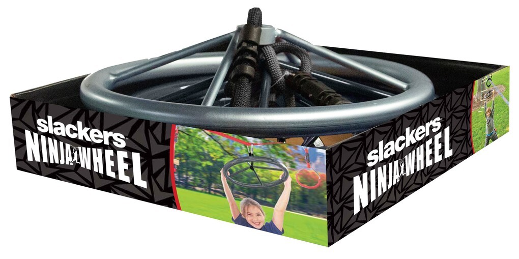 Schildkröt 980028 - Fun Sports Slackers Ninja Wheel 35 cm Parcour-Hindernis Obstacle