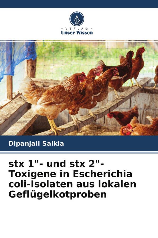 stx 1'- und stx 2'-Toxigene in Escherichia coli-Isolaten aus lokalen Geflügelkotproben