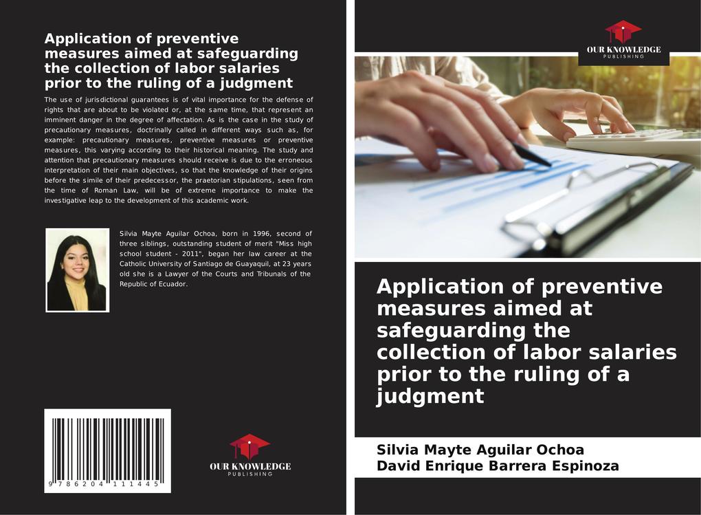 Application of preventive measures aimed at safeguarding the collection of labor salaries prior to the ruling of a judgment