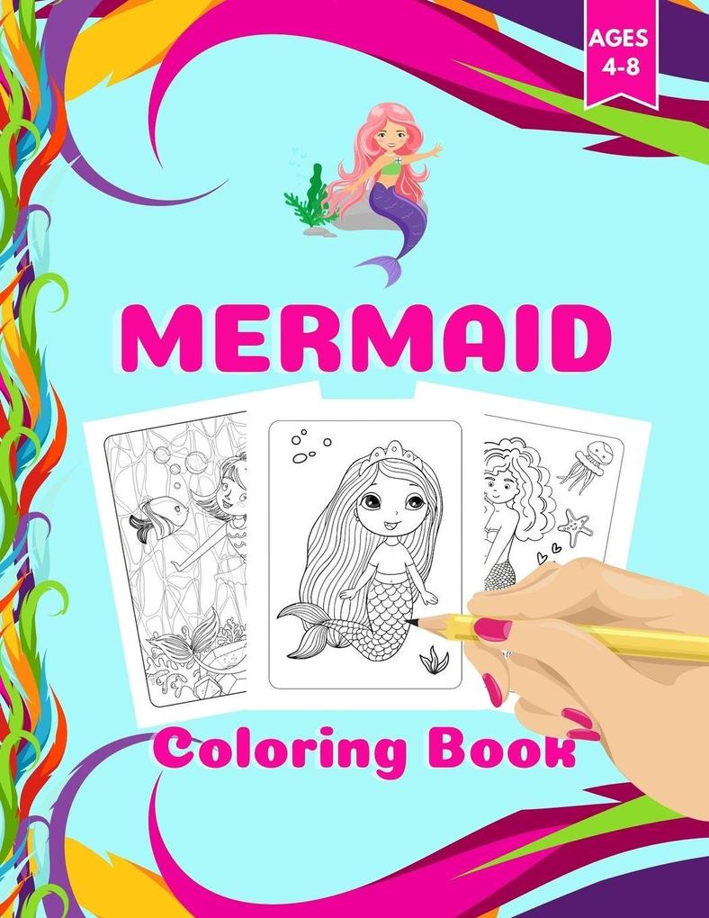 Mermaid Coloring Book
