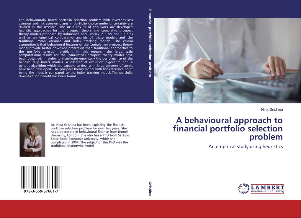 A behavioural approach to financial portfolio selection problem