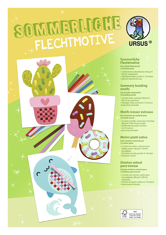 URSUS Flechten Sommerliche Flechtmotive
