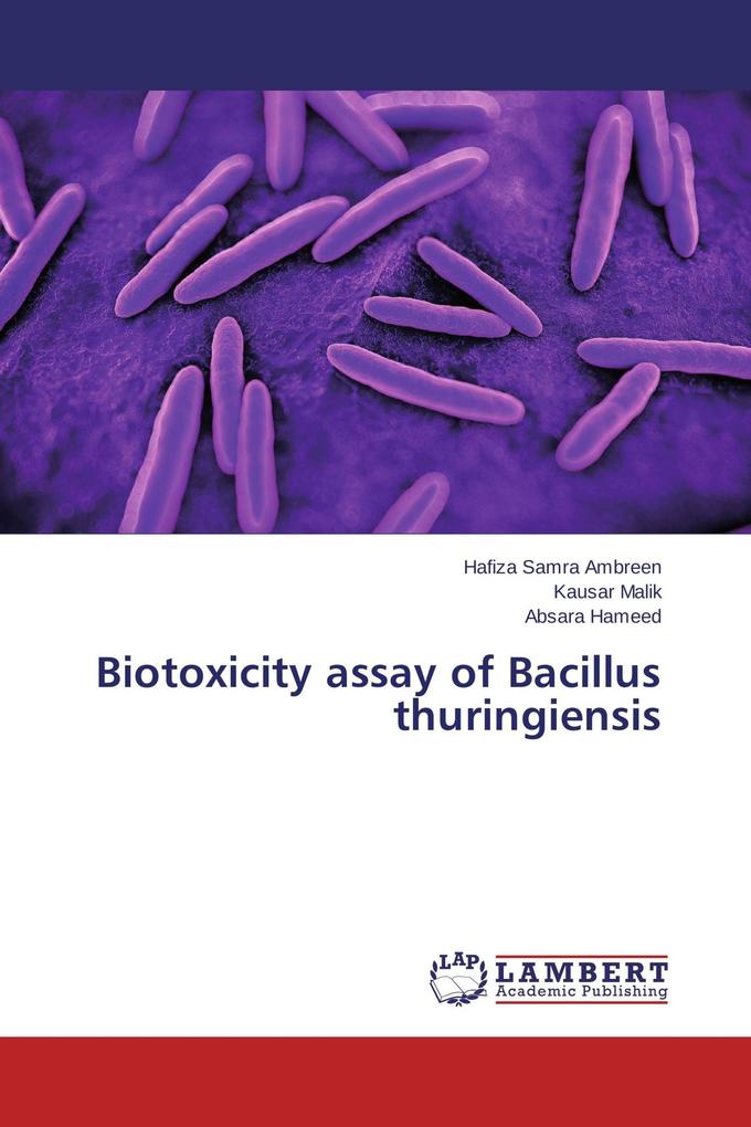 Biotoxicity assay of Bacillus thuringiensis