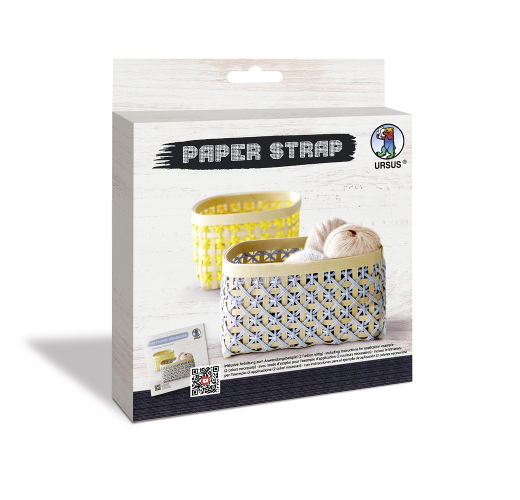 URSUS Flechten Paper Straps Kamihimo schwarz