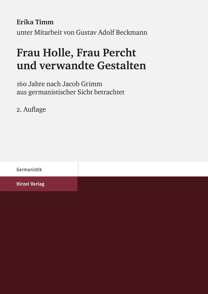 Frau Holle Frau Percht und verwandte Gestalten