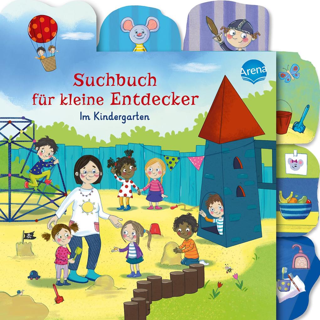 Image of Suchbuch für kleine Entdecker. Im Kindergarten