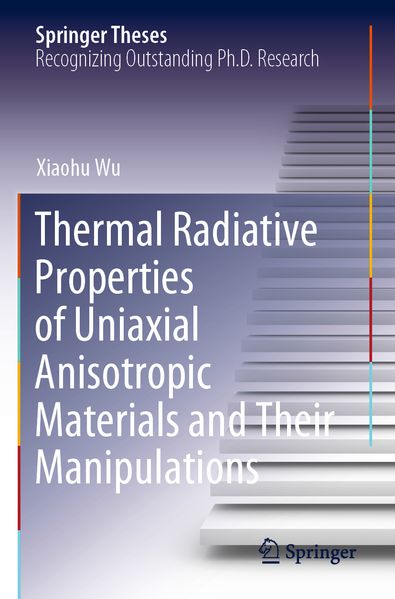 Thermal Radiative Properties of Uniaxial Anisotropic Materials and Their Manipulations