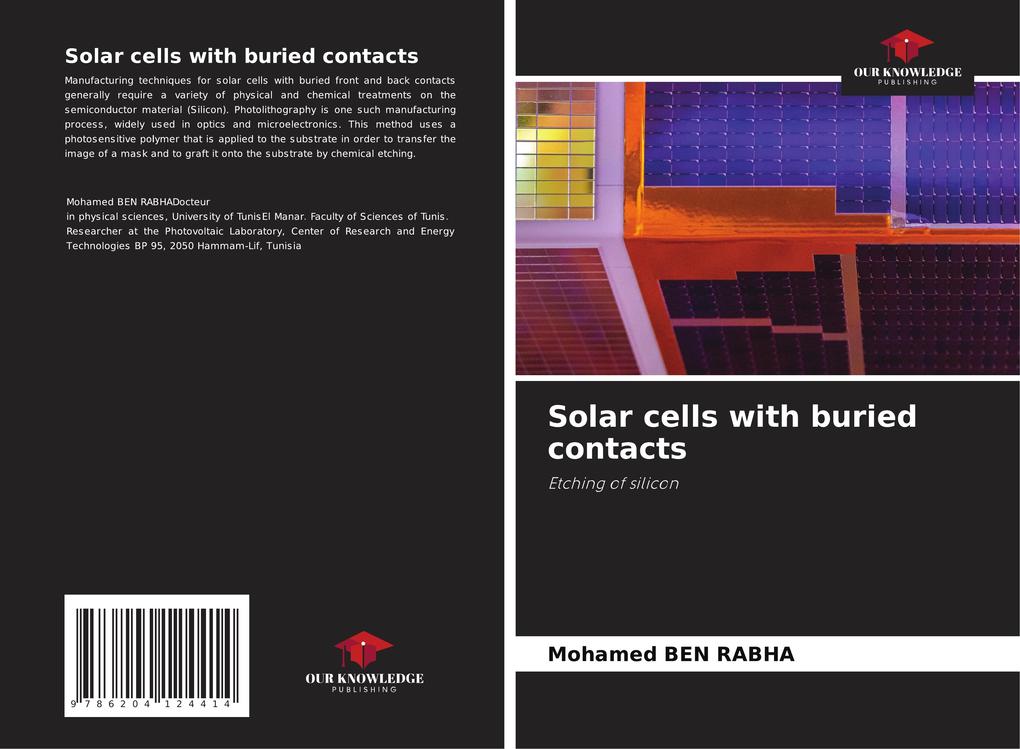Solar cells with buried contacts