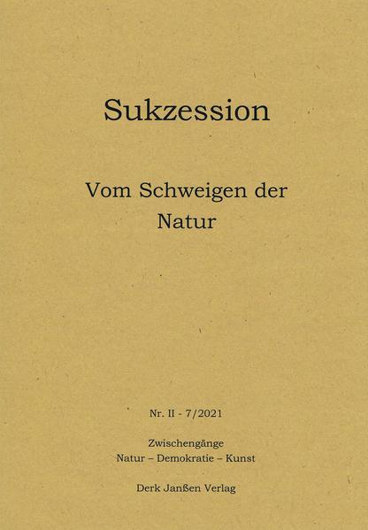 Vom Schweigen der Natur