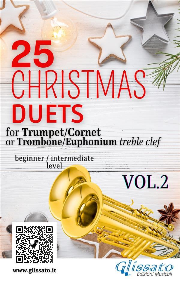 25 Christmas Duets for Trumpet or Trombone T.C. vol.2