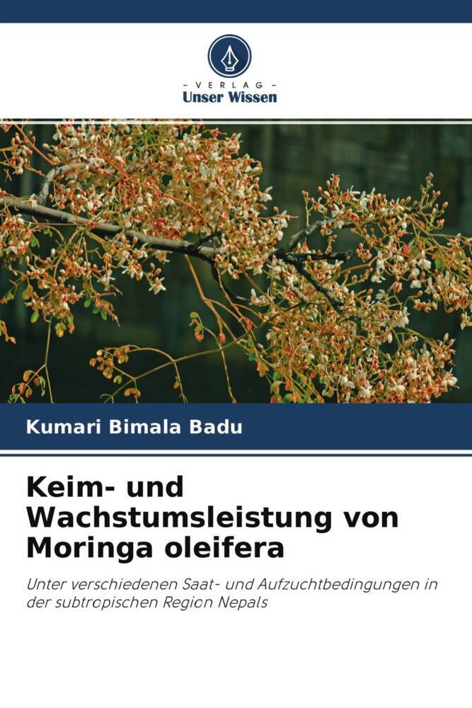 Keim- und Wachstumsleistung von Moringa oleifera