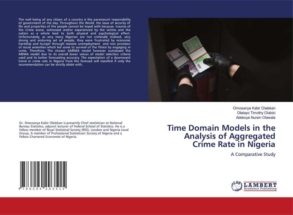 Time Domain Models in the Analysis of Aggregated Crime Rate in Nigeria