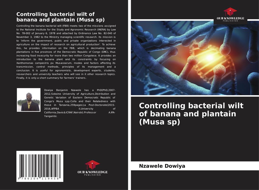 Controlling bacterial wilt of banana and plantain (Musa sp)