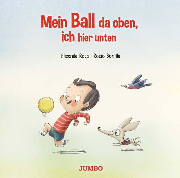 Mein Ball da oben ich hier unten