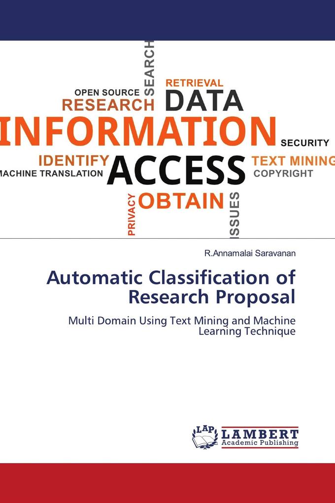 Automatic Classification of Research Proposal