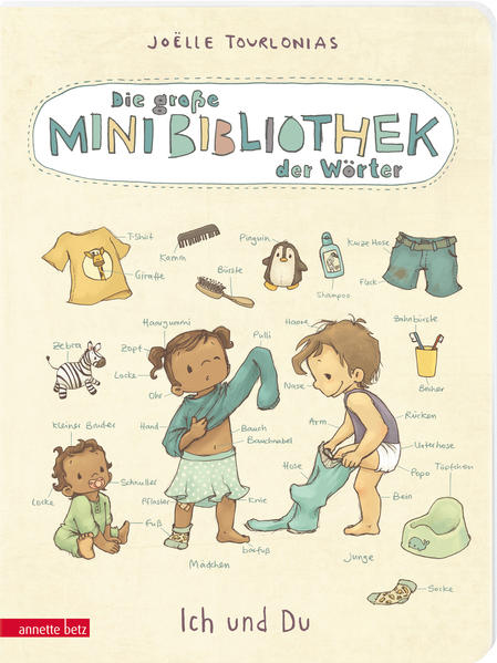 Image of Die große Mini-Bibliothek der Wörter - Ich und Du (Pappbilderbuch)