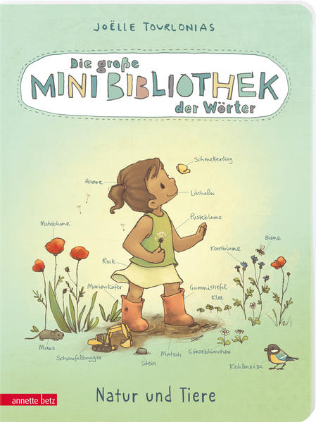 Image of Die große Mini-Bibliothek der Wörter - Natur und Tiere: Pappbilderbuch (Die große Mini-Bibliothek der Wörter)