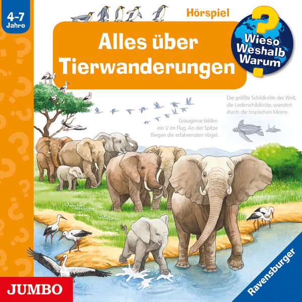 Image of Alles über Tierwanderungen / Wieso? Weshalb? Warum? Bd.37 (Audio-CD)