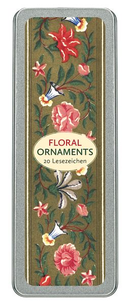 Floral Ornaments Lesezeichen VE 20
