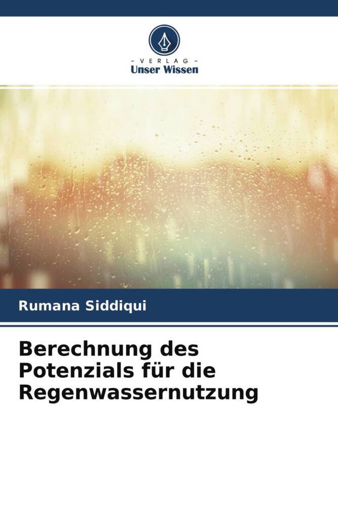 Berechnung des Potenzials für die Regenwassernutzung