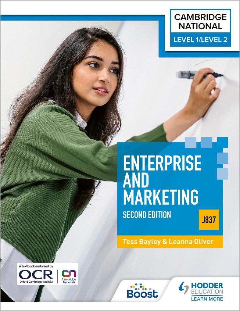 Level 1/Level 2 Cambridge National in Enterprise & Marketing (J837): Second Edition