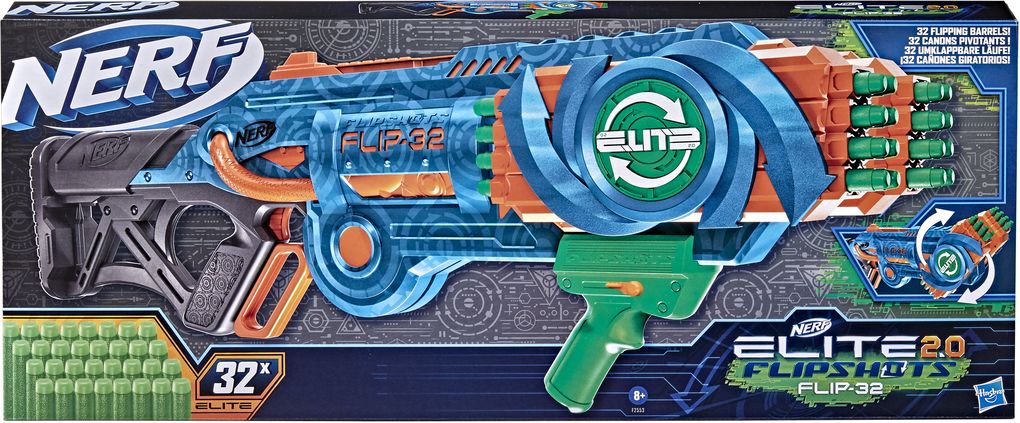 Image of Hasbro - Nerf Elite 2.0 Flipshots Flip-32