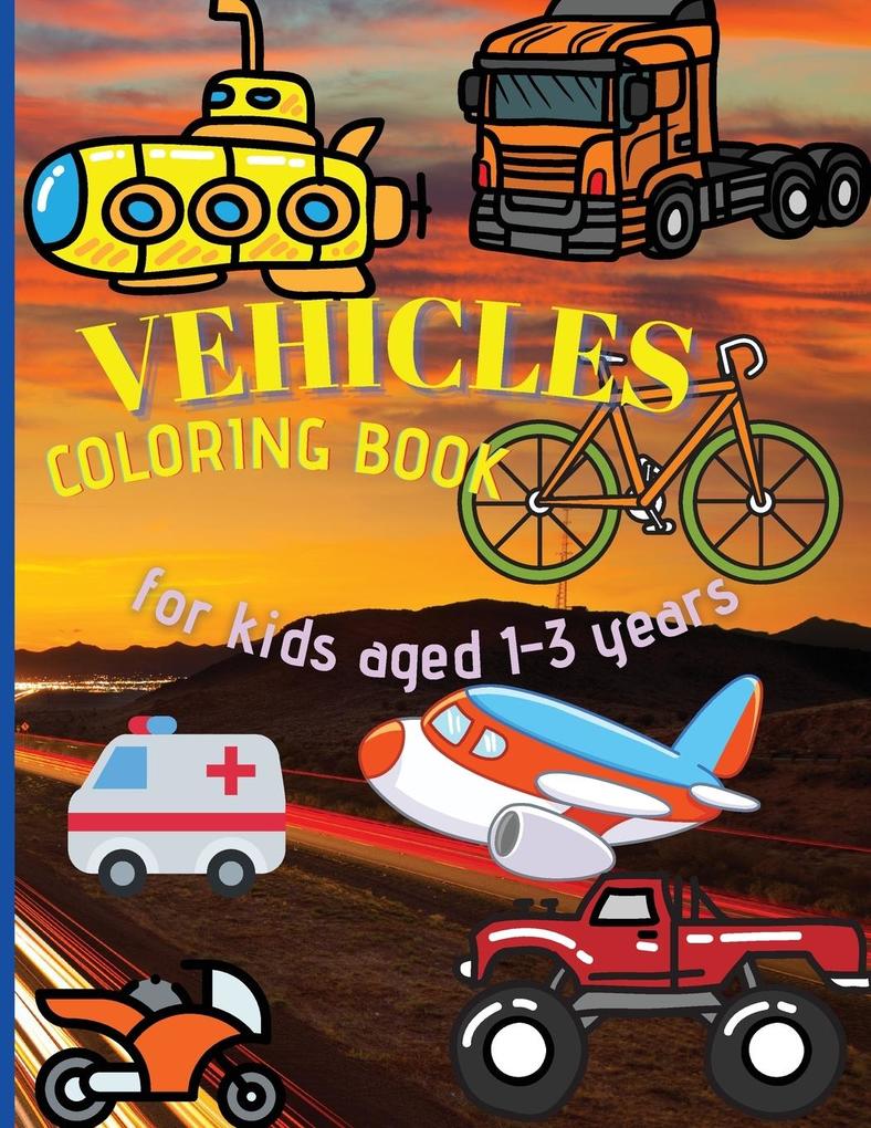 Image of Vehicles Coloring Book
