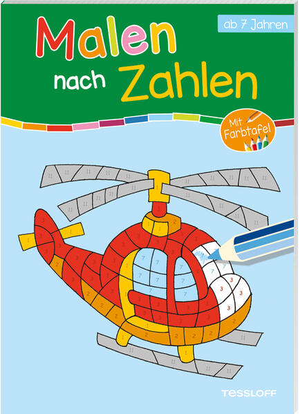 Image of Malen nach Zahlen. Ab 7 Jahren