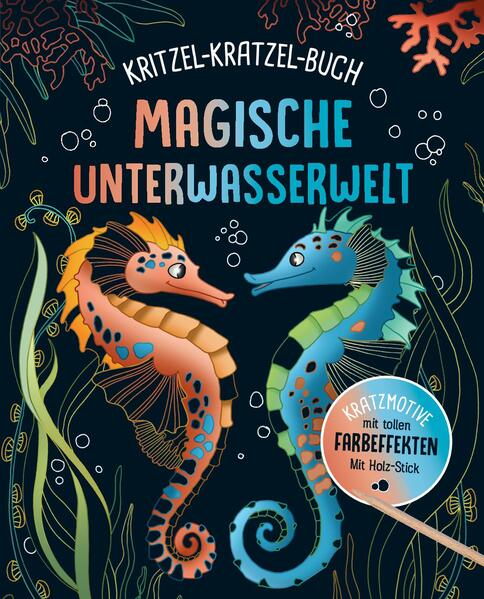 Image of Magische Unterwasserwelt - Kritzel-Kratzel-Buch für Kinder ab 7 Jahren