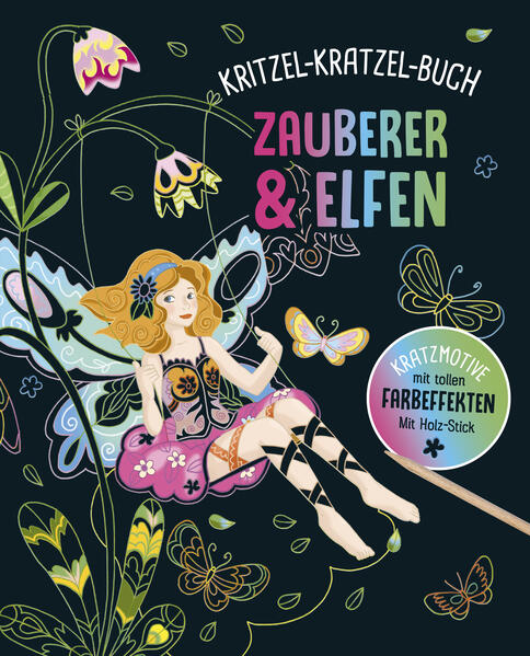 Image of Zauberer und Elfen - Kritzel-Kratzel-Buch für Kinder ab 5 Jahren