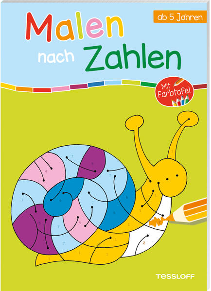 Image of Malen nach Zahlen. Ab 5 Jahren