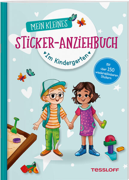 Image of Mein kleines Sticker-Anziehbuch. Im Kindergarten