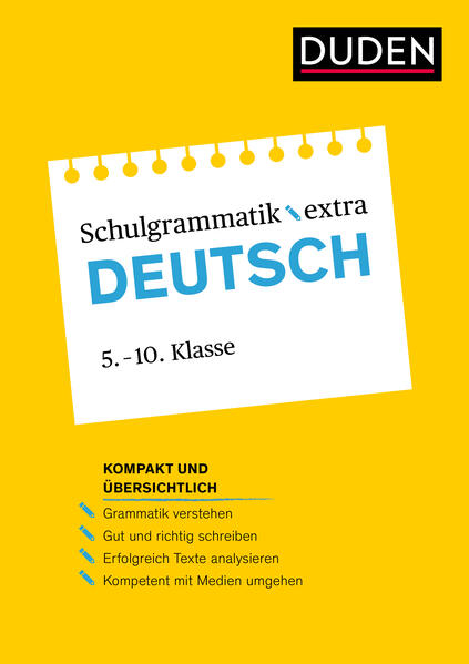 Duden Schulgrammatik extra Deutsch