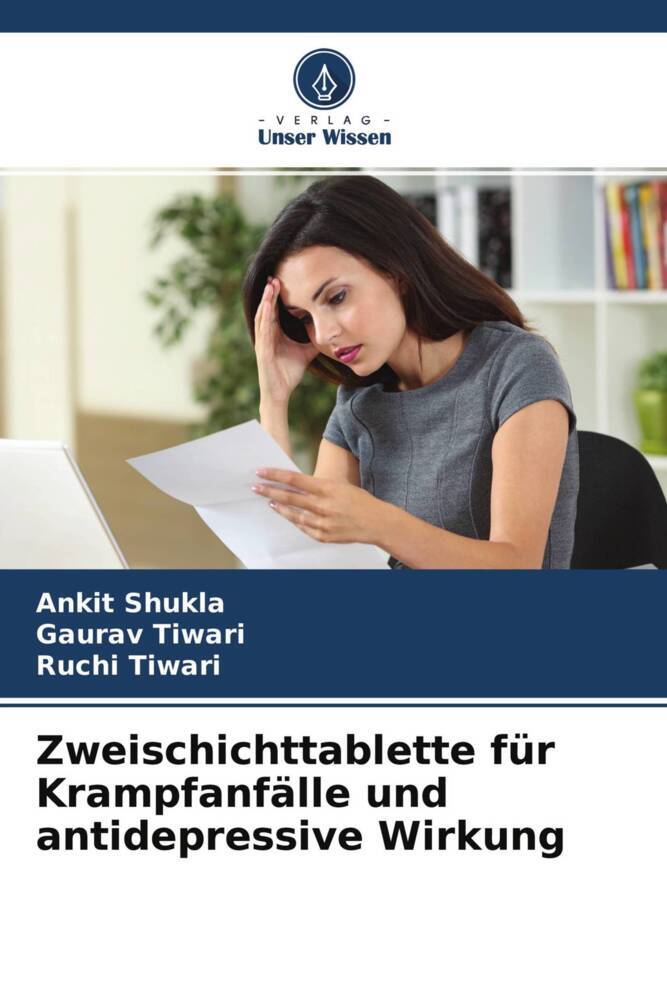 Zweischichttablette für Krampfanfälle und antidepressive Wirkung