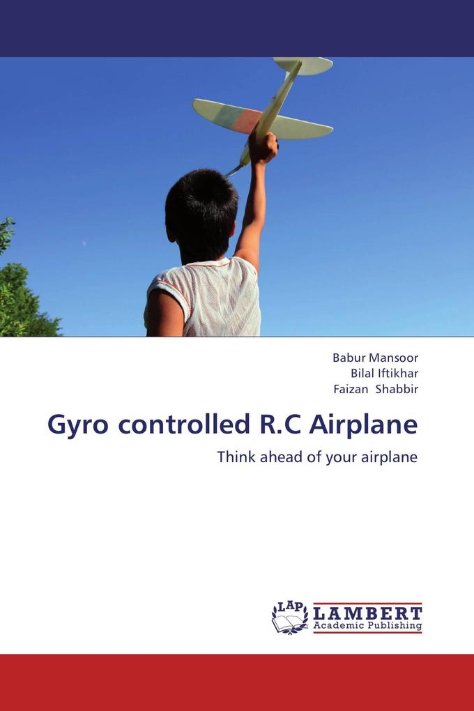 Gyro controlled R.C Airplane