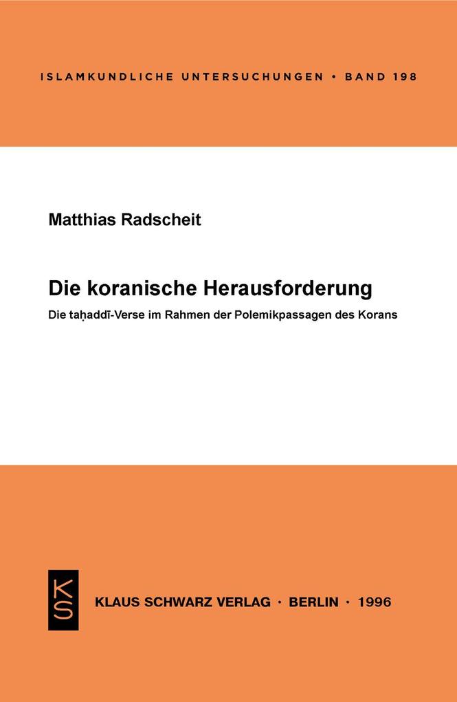 Die koranische Herausforderung