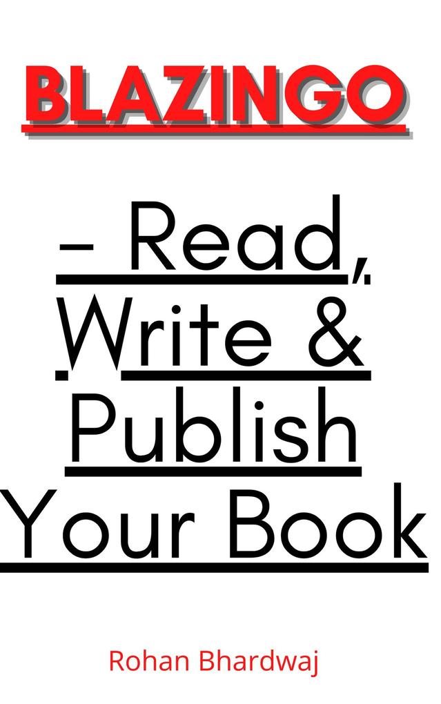 Blazingo - Read Write & Publish Your Book
