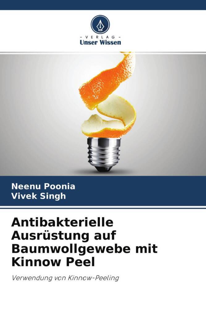 Antibakterielle Ausrüstung auf Baumwollgewebe mit Kinnow Peel