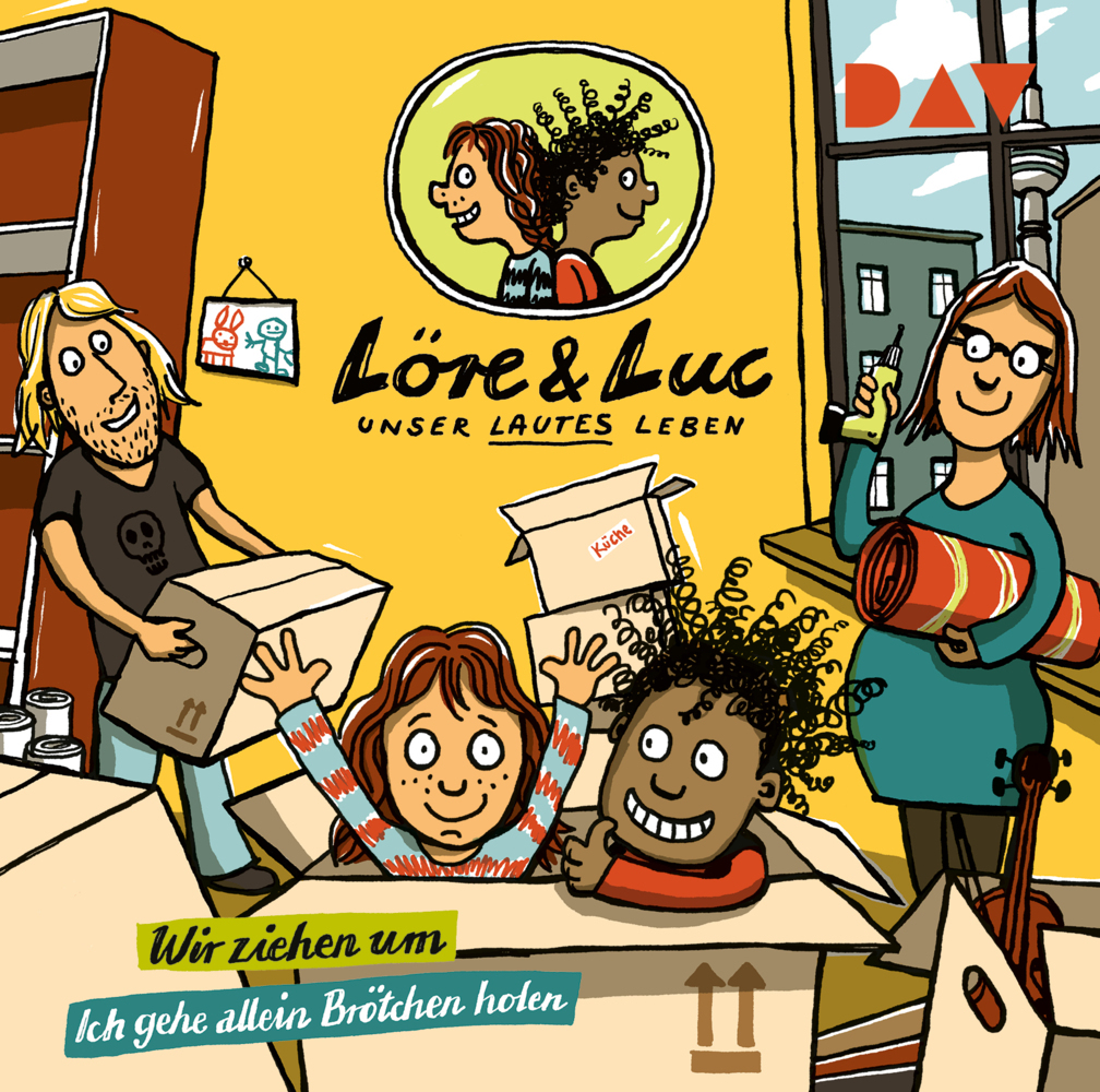 Löre & Luc - Unser lautes Leben (1). Folge 1: Wir ziehen um / Folge 2: Ich gehe allein Brötchen hole